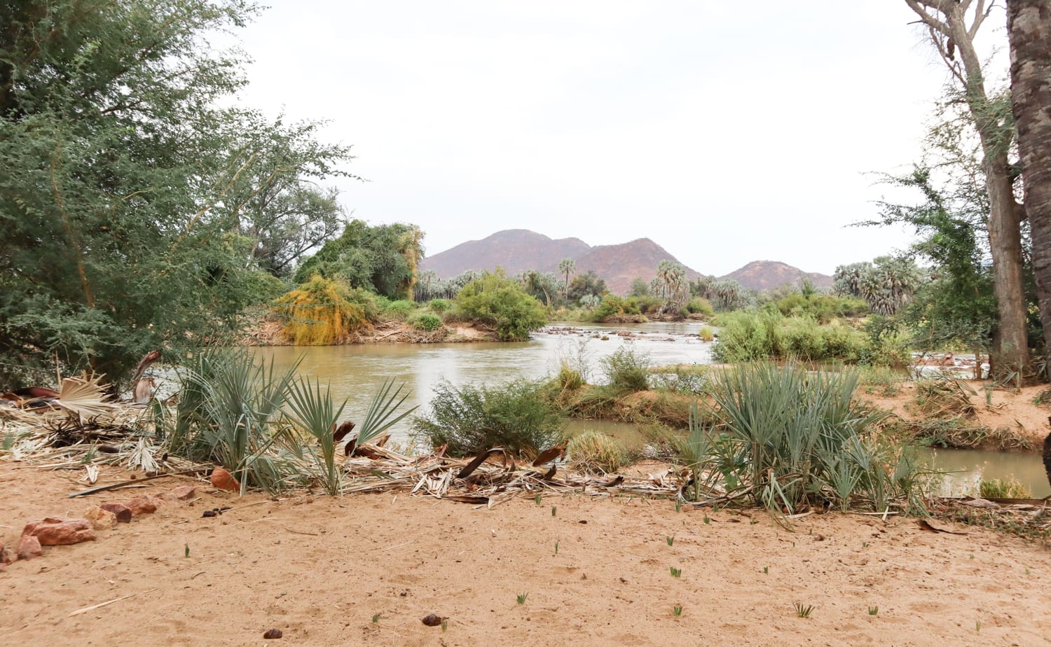 Namibia Campsite und Lodge: Epupa Camp