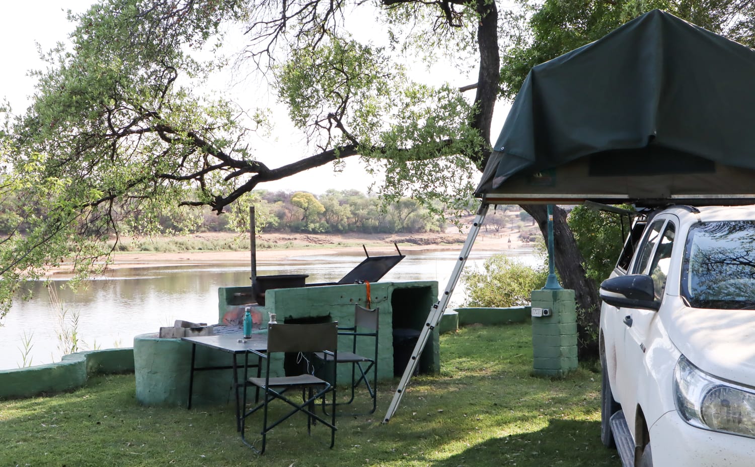 Namibia Campsite: Rundu Samsitu Riverside