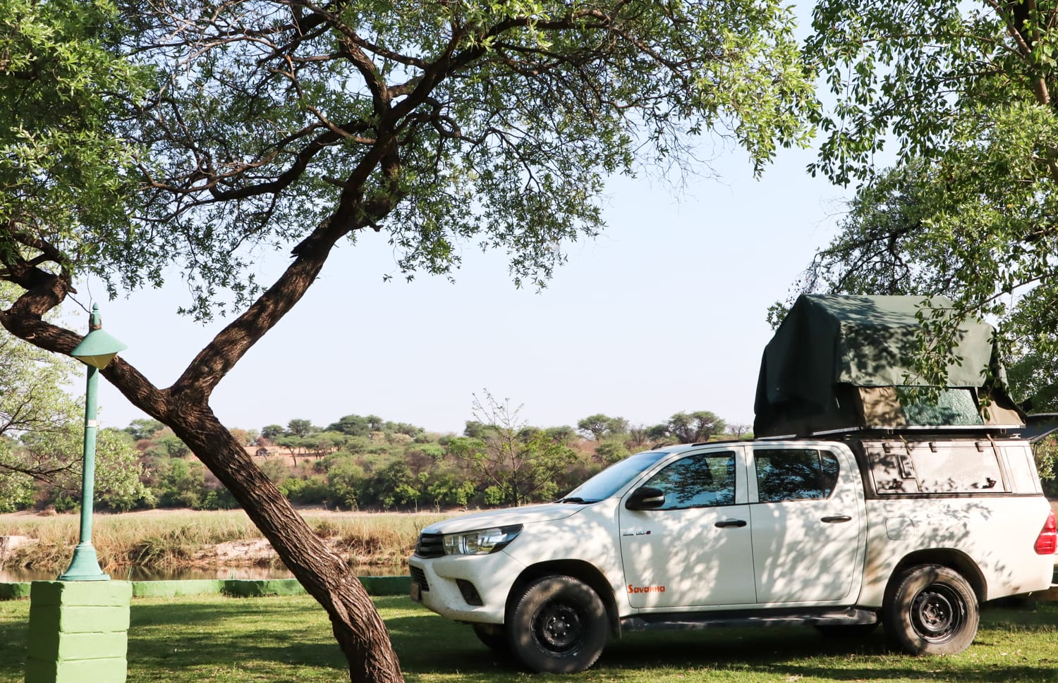 Namibia Campsite: Rundu Samsitu Riverside