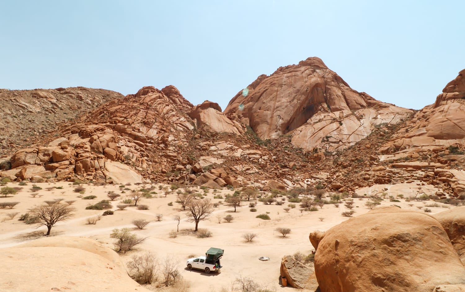 Namibia Campsite: Spitzkoppe 11b