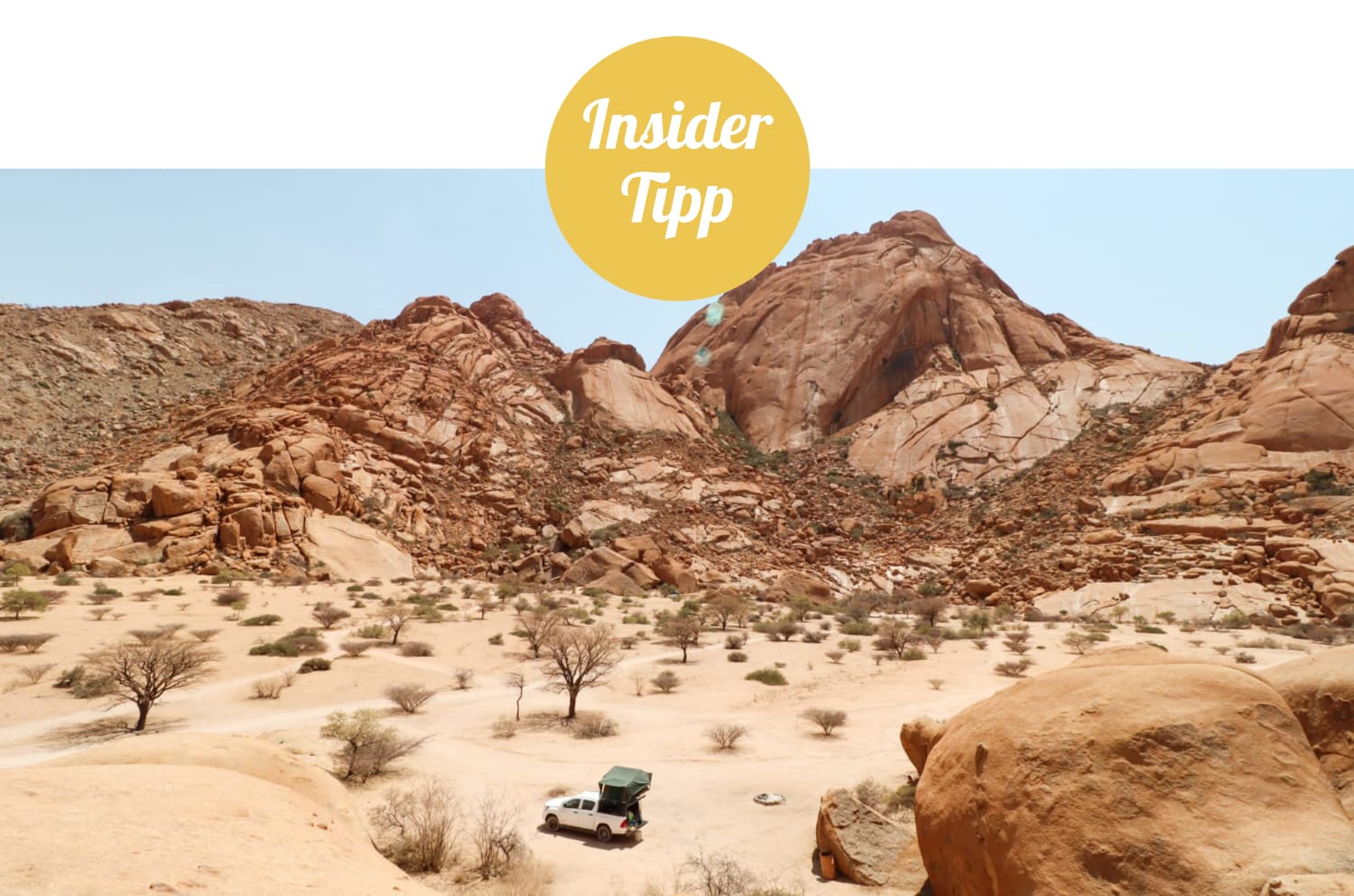 Namibia: Sehenswürdigkeiten Insidertipp - Spitzkoppe Camp 11b