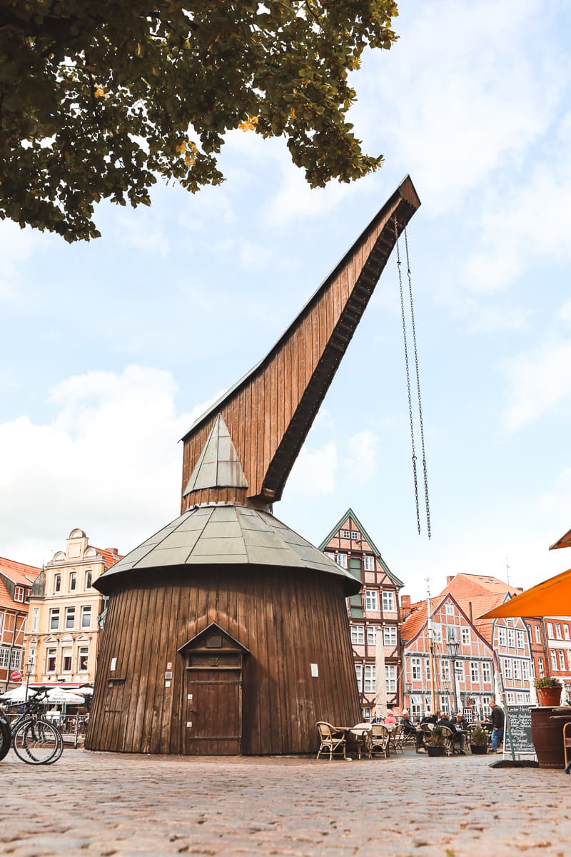 Niedersachsen - Ausflug & Städtetrip - Alter Kran in Stade Niedersachsen - Ausflug & Städtetrip - Alter Kran in Stade