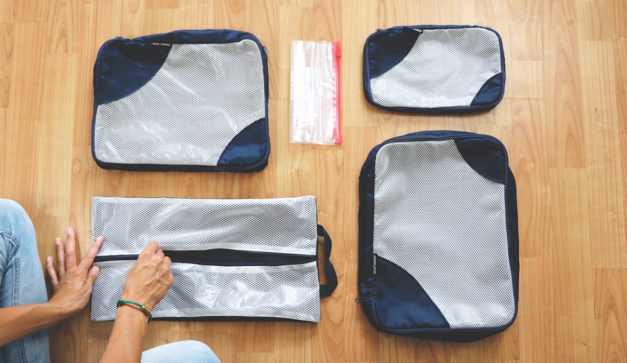 Packliste für Handgepäck - Packbeutel