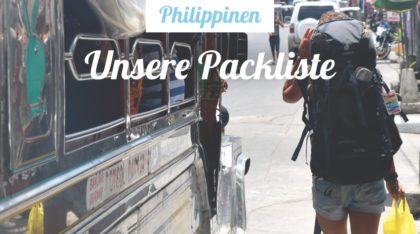 Philippinen Packliste für Rundreise