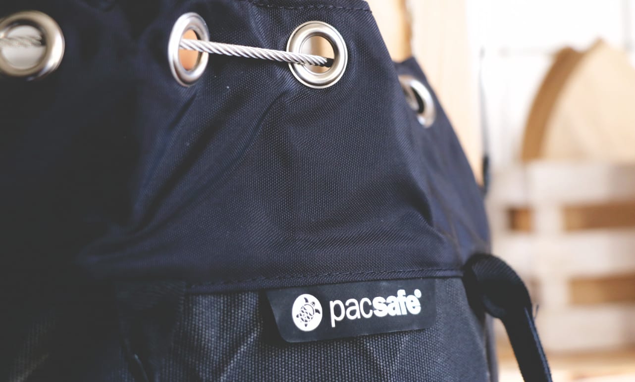 Pacsafe Travelsafe Test - Öffnung