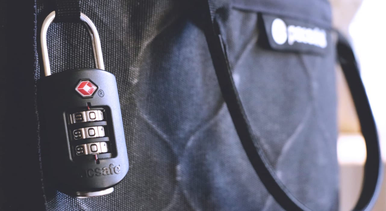 Pacsafe Travelsafe Test - Schloss