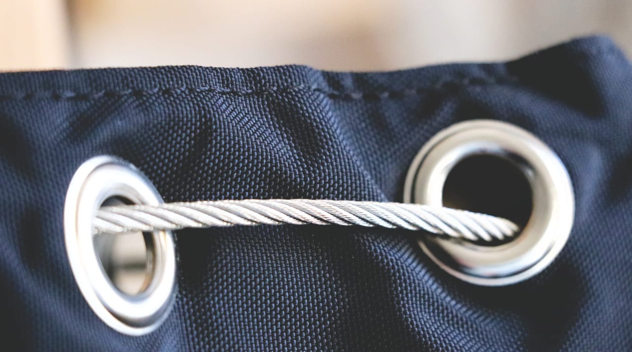 Pacsafe Travelsafe Test - Stahlseil