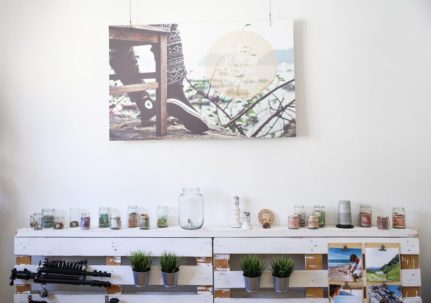 Sideboard aus Paletten Sideboard aus Paletten