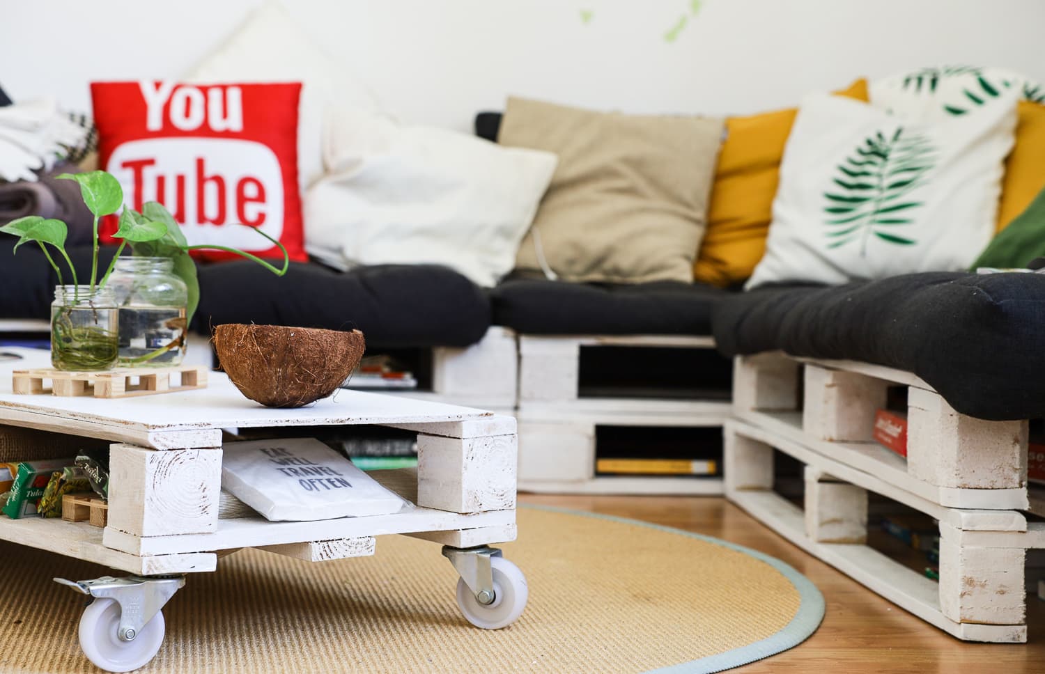 Sofa aus Paletten Sofa aus Paletten