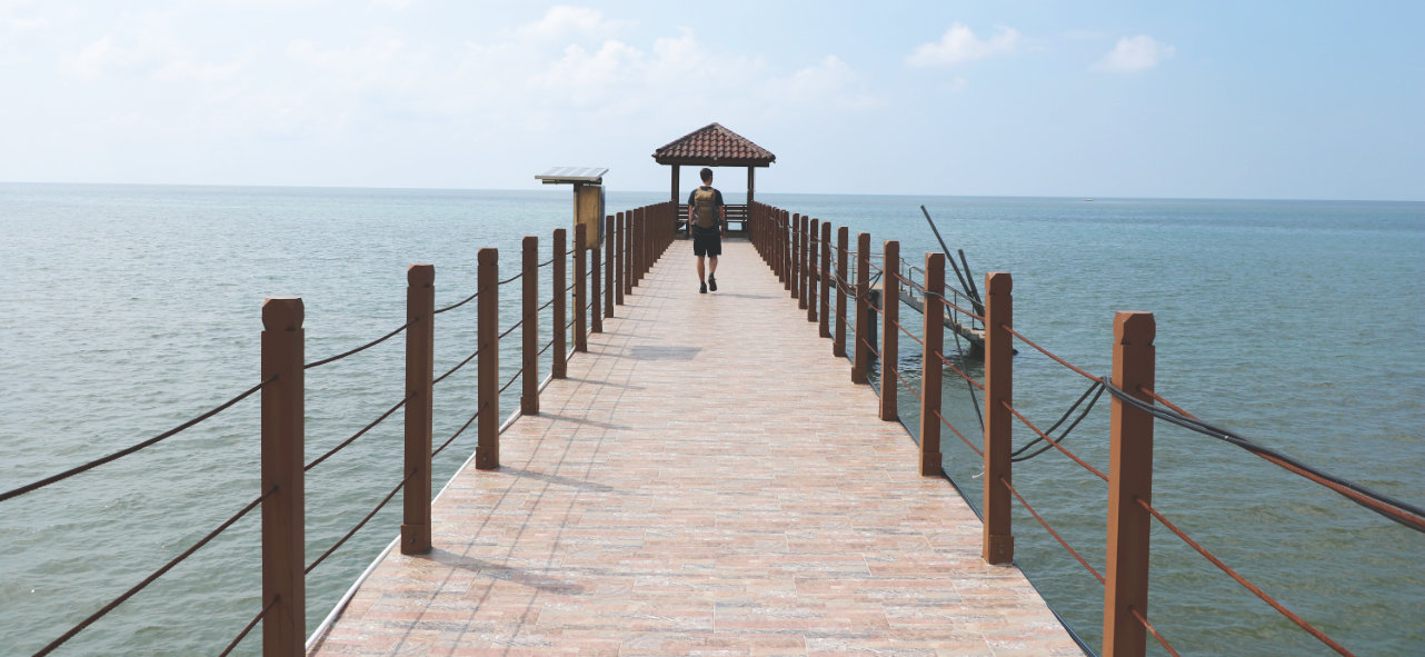 Steg am Penang Nationalpark Steg am Penang Nationalpark