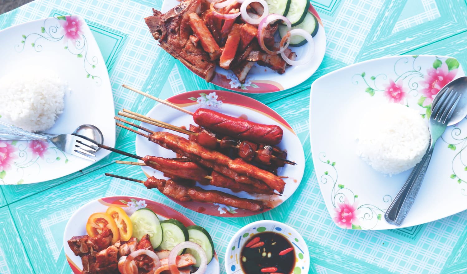 Philippinen - typisches Essen: Barbecue