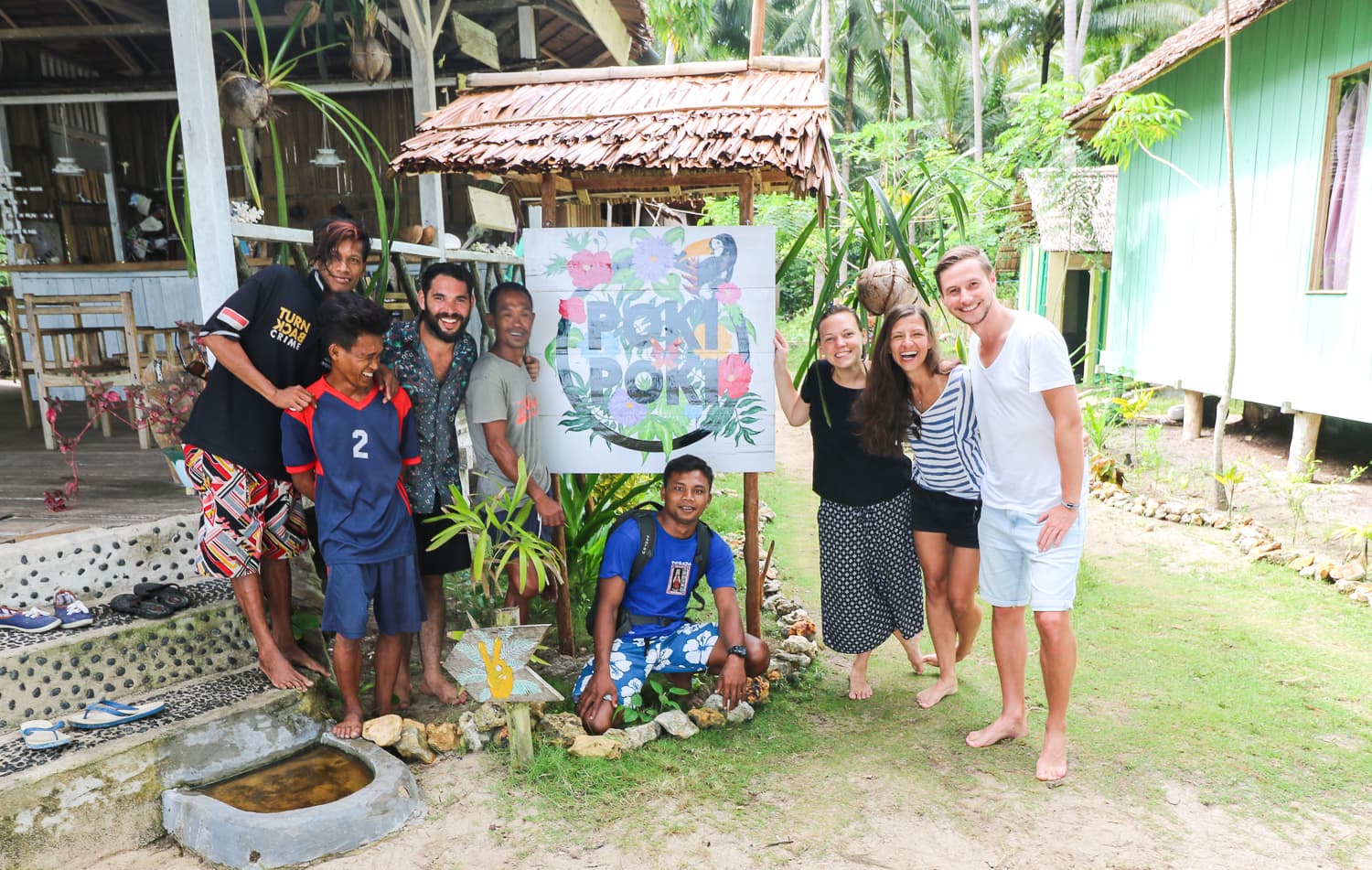 Poki Poki - Unterkunft auf den Togian Inseln