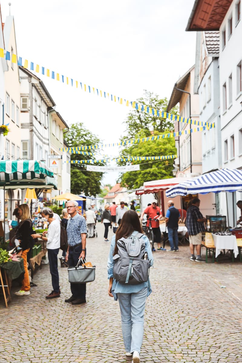 Radweg - Baden-Württemberg - Leutkirch Markt