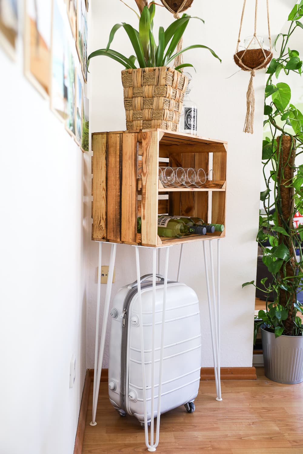 Regal aus Weinkisten Regal aus Weinkisten