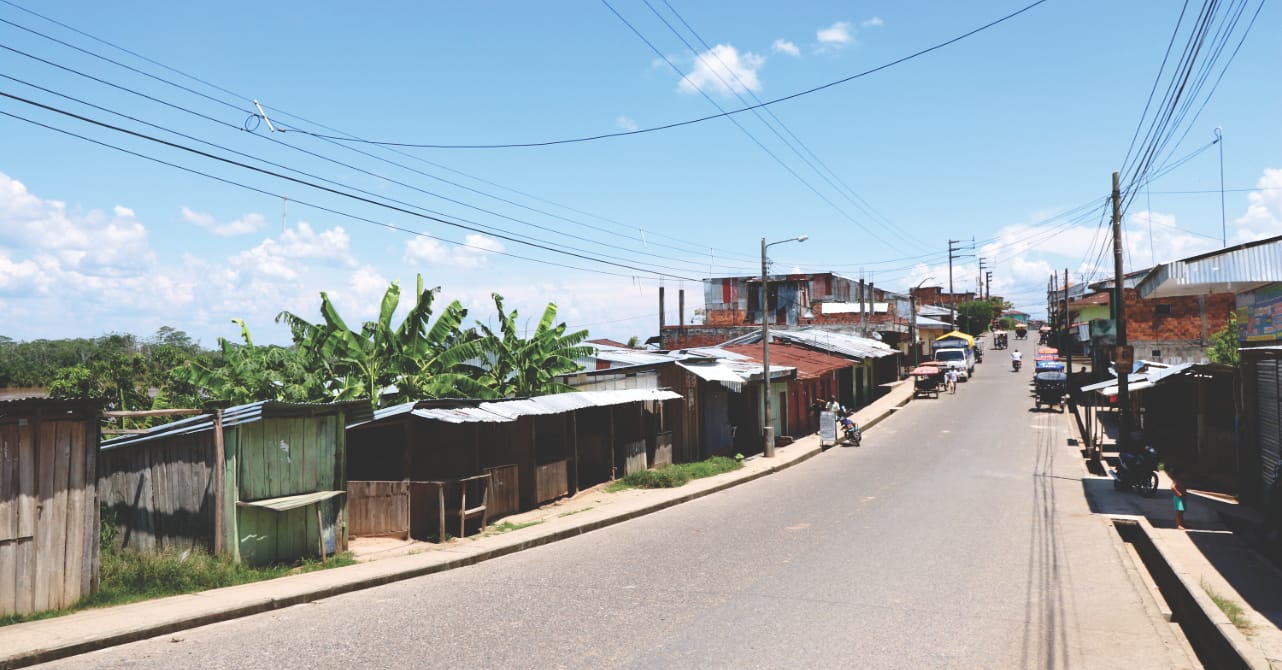 Straßen von Yurimaguas Straßen von Yurimaguas