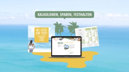 Reisekosten Kit - Weltreise-/Reise-Kosten planen, kalkulieren, sparen und festhalten