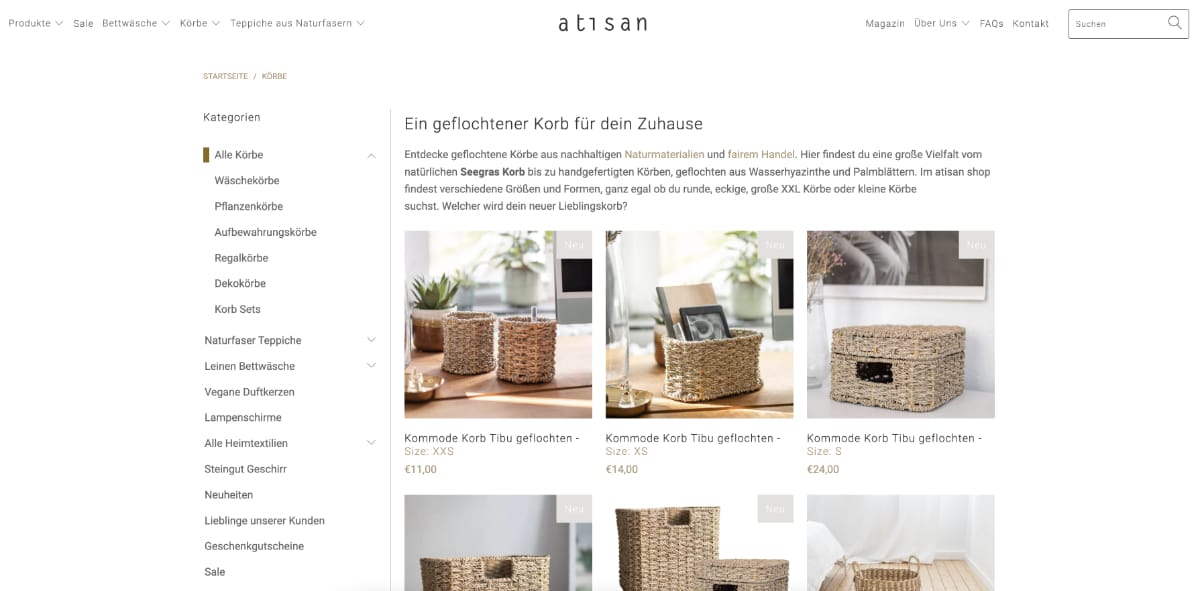 Geschenkidee für Reisende: atisan