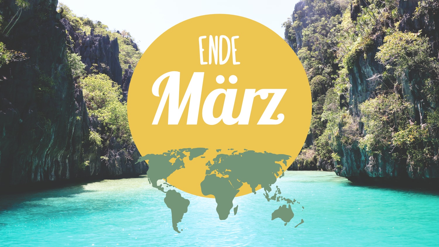 Reisestart: Ende März