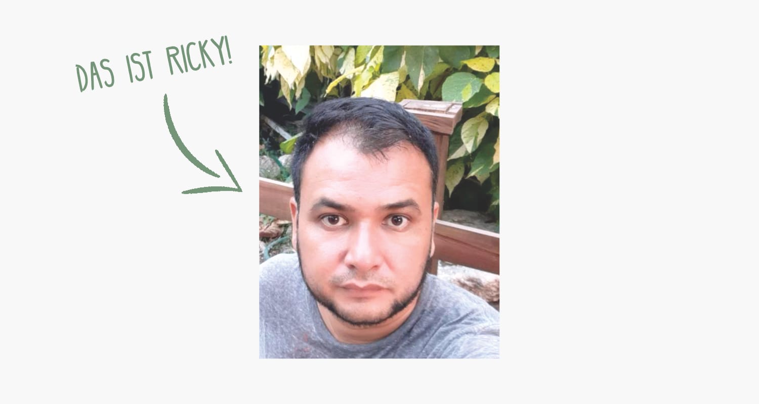 Selfie von Ricky