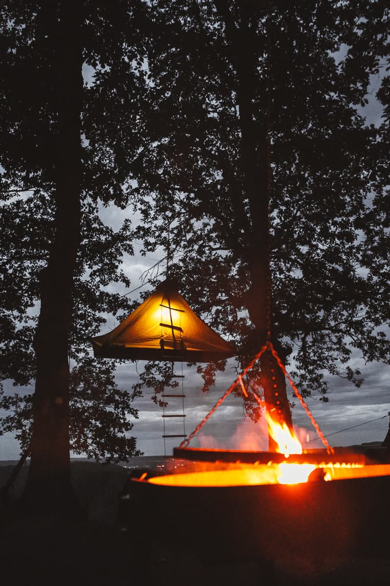 Saarland - Cloefhänger an der Saarschleife