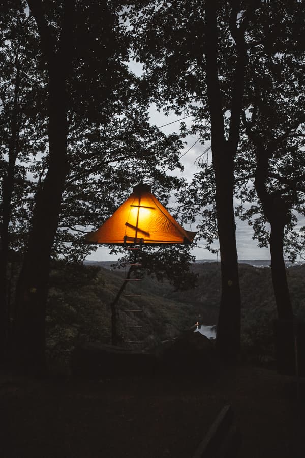 Saarland - Cloefhaenger an der Saarschleife