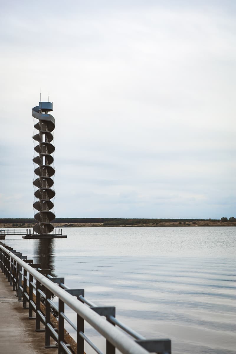 Sachsen-Anhalt - Ausflugsziel & Sehenswürdigkeiten - Goitzschesee Pegelturm Sachsen-Anhalt - Ausflugsziel & Sehenswürdigkeiten - Goitzschesee Pegelturm