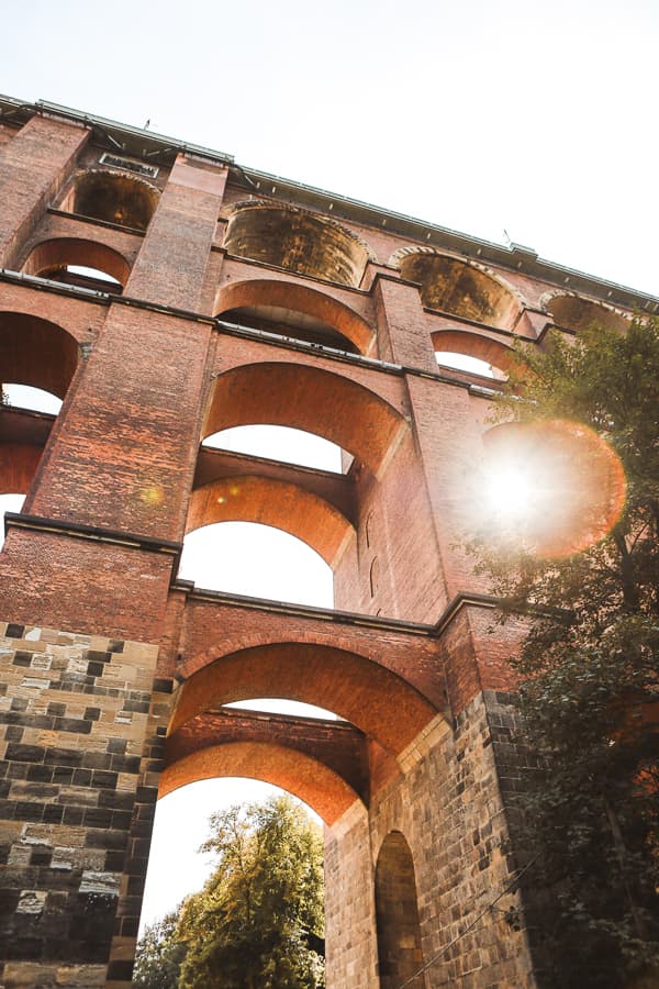 Sachsen - Ausflugsziele & Kurzurlaub - Goeltzschtalbrücke