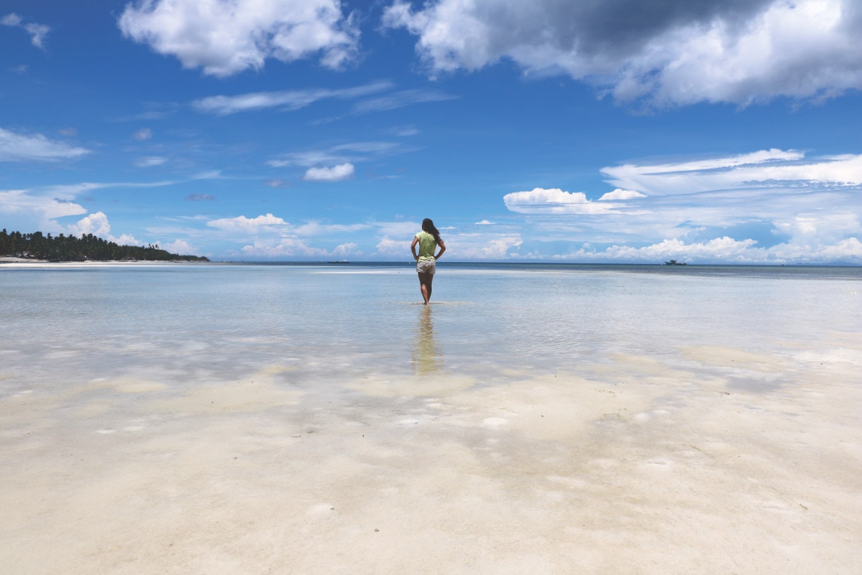 Salongon Strand auf den Philippinen