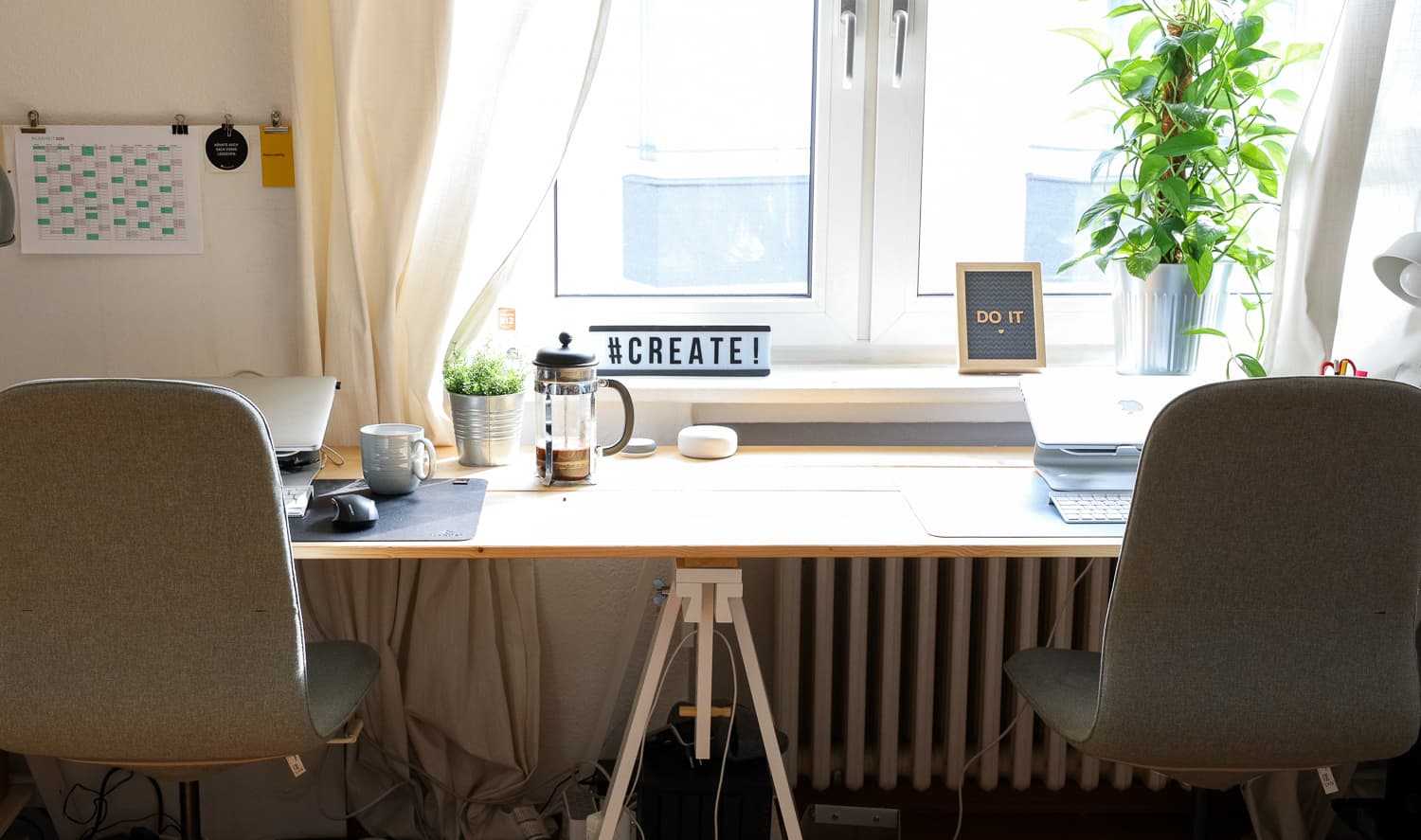 Schreibtisch als DIY Schreibtisch als DIY