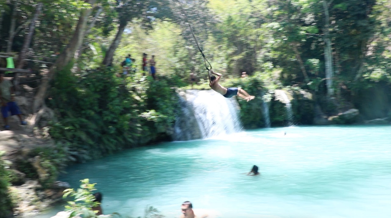 Wasserfall auf Siquijor Wasserfall auf Siquijor