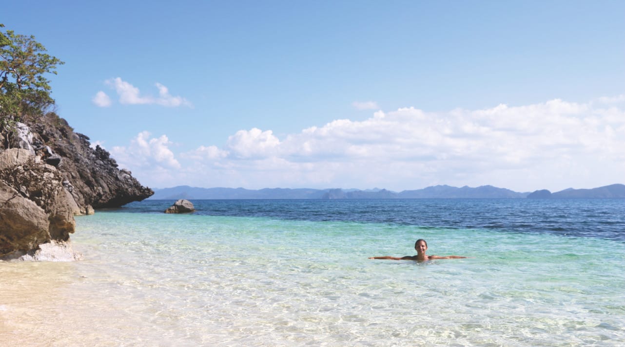 Seven Commando Beach in El Nido Seven Commando Beach in El Nido