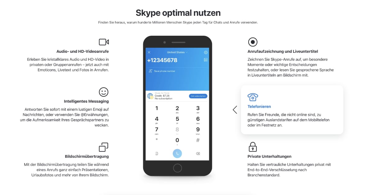 Telefonie auf Reisen: Skype
