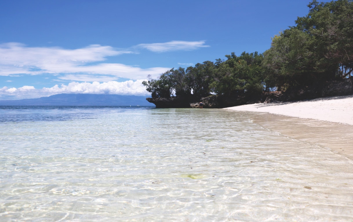 Paliton Beach auf der Insel Siquijor Paliton Beach auf der Insel Siquijor