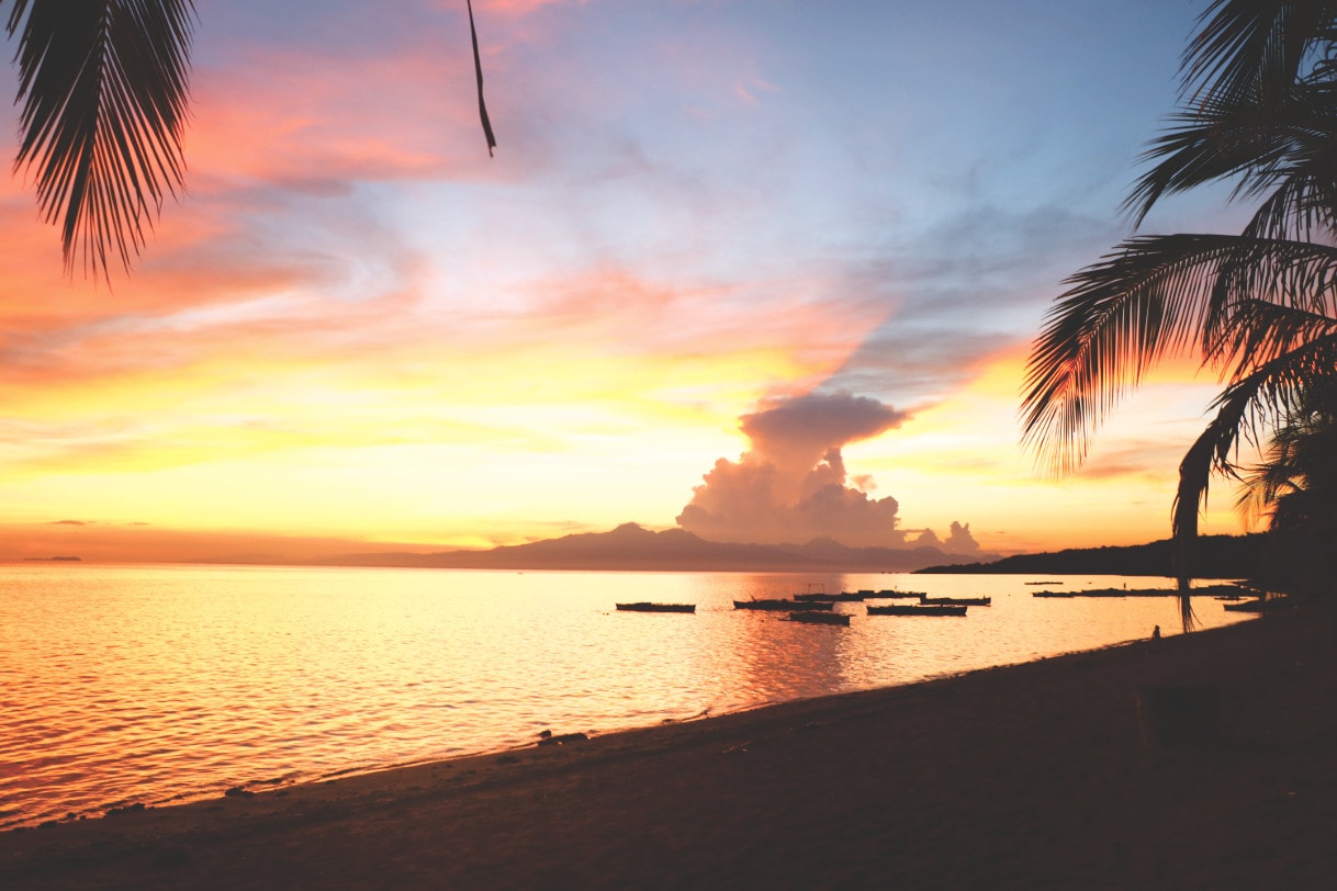 Sonnenuntergang auf Siquijor Sonnenuntergang auf Siquijor