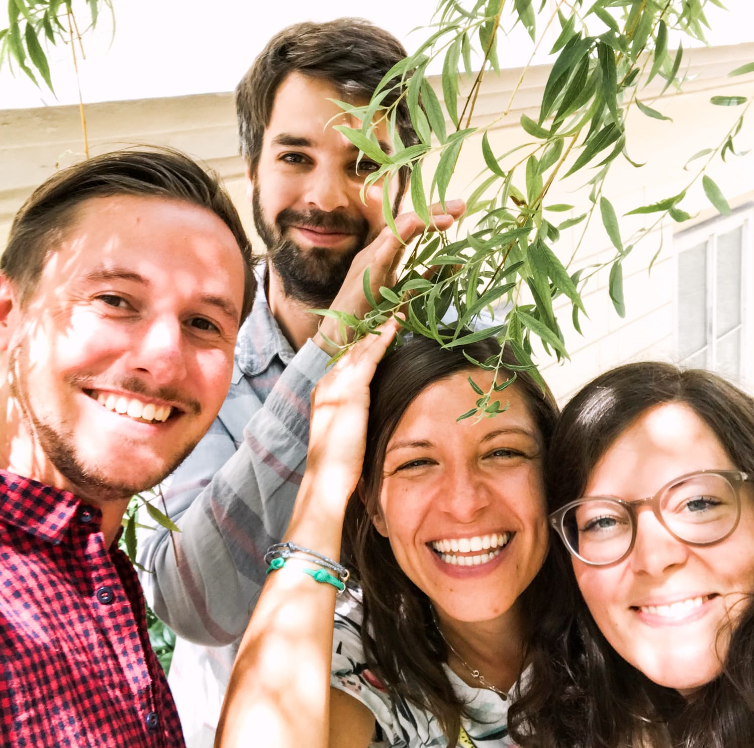 Selfie mit Sommertage in Wien