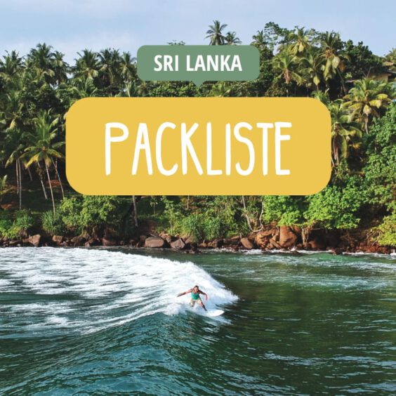 Sri Lanka - Reisetipps - Packliste für Backpacking