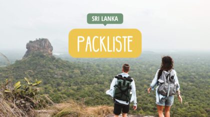 Sri Lanka - Reisetipps, Insidertipps, Highlights - Packliste für Backpack