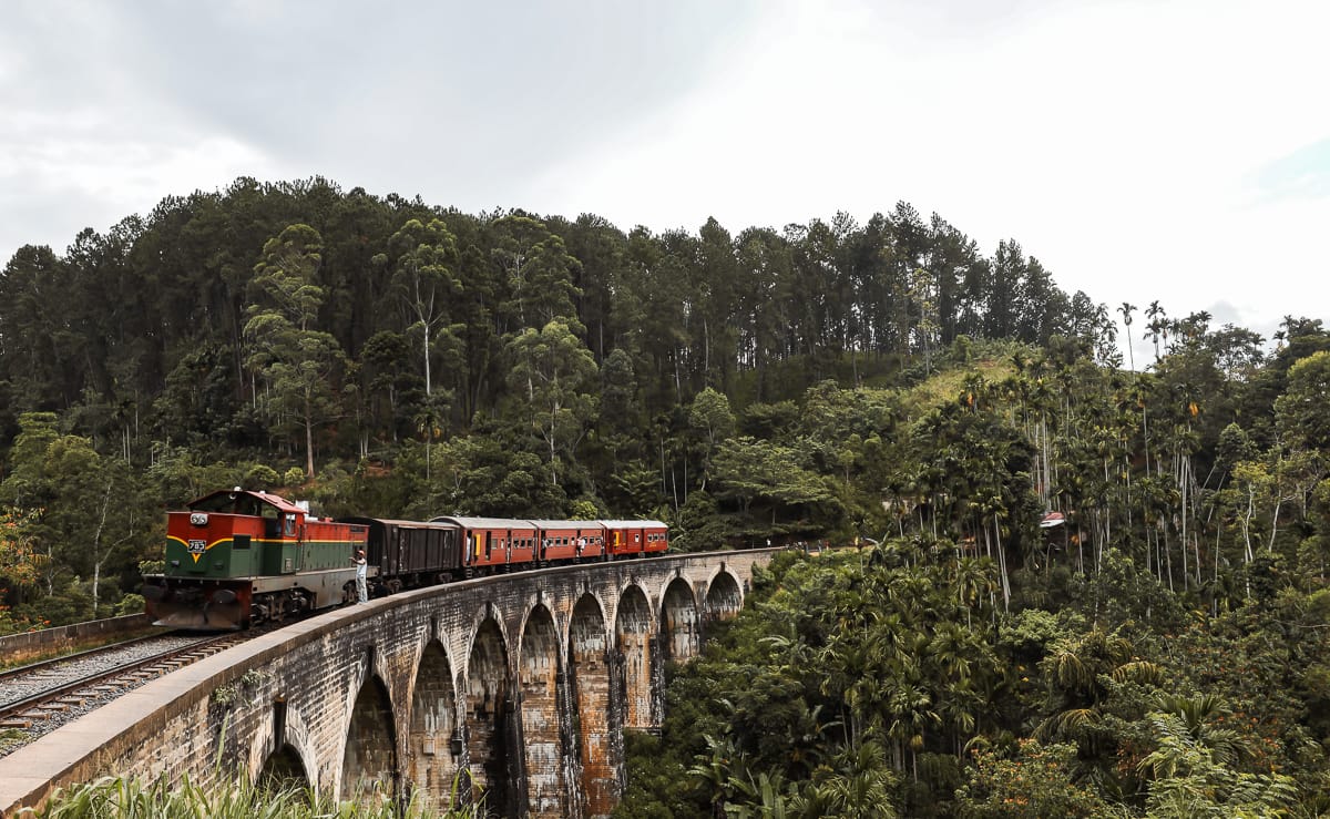 Sri Lanka - Sehenswürdigkeiten & Highlights - Ella - Nine Arch Bridge