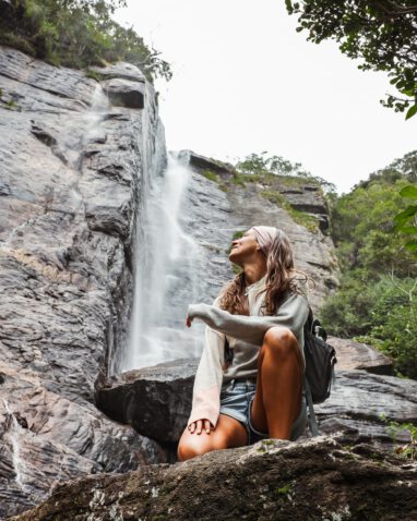 Sri Lanka - Sehenswürdigkeiten & Highlights - Nuwara Eliya - Wasserfall