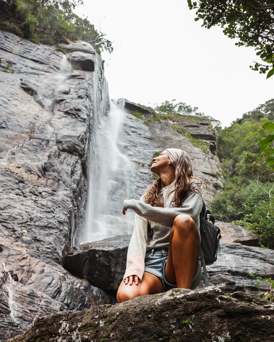 Sri Lanka - Sehenswürdigkeiten & Highlights - Nuwara Eliya - Wasserfall