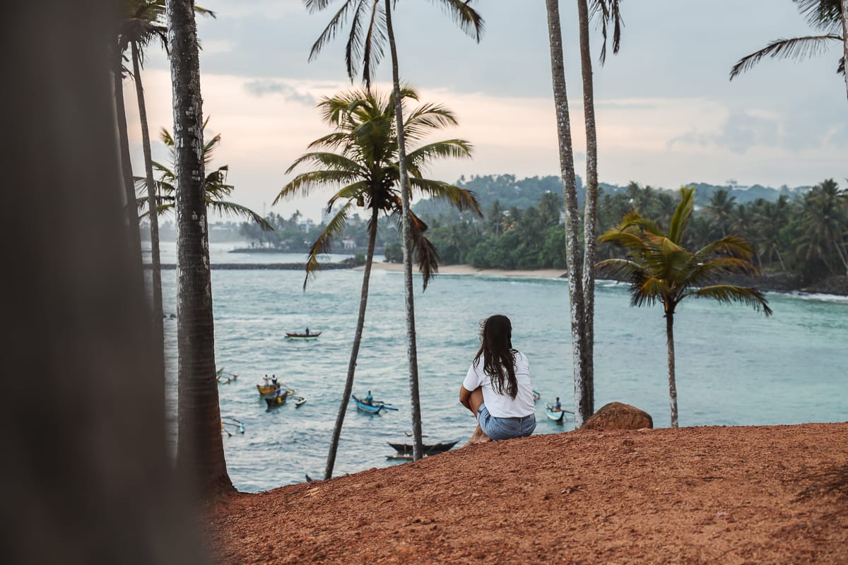 Sri Lanka - Sehenswürdigkeiten & Highlights - Mirissa - Coconut Tree Hill