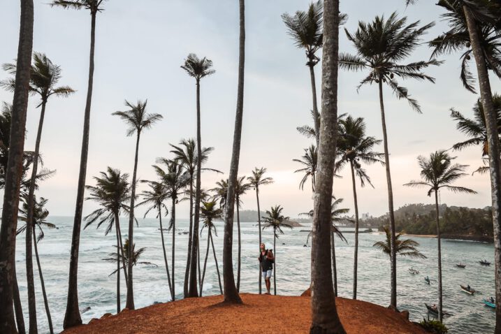 Sri Lanka - Sehenswürdigkeiten & Highlights - Mirissa - Coconut Tree Hill