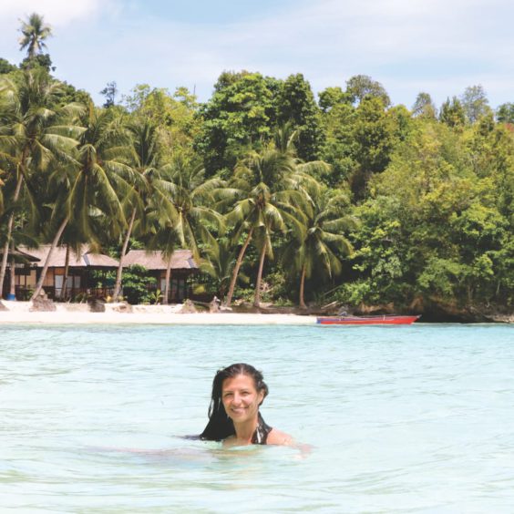 Sulawesi Unterkunft - Sandy Bay - Bungalow am Strand - Togian Inseln