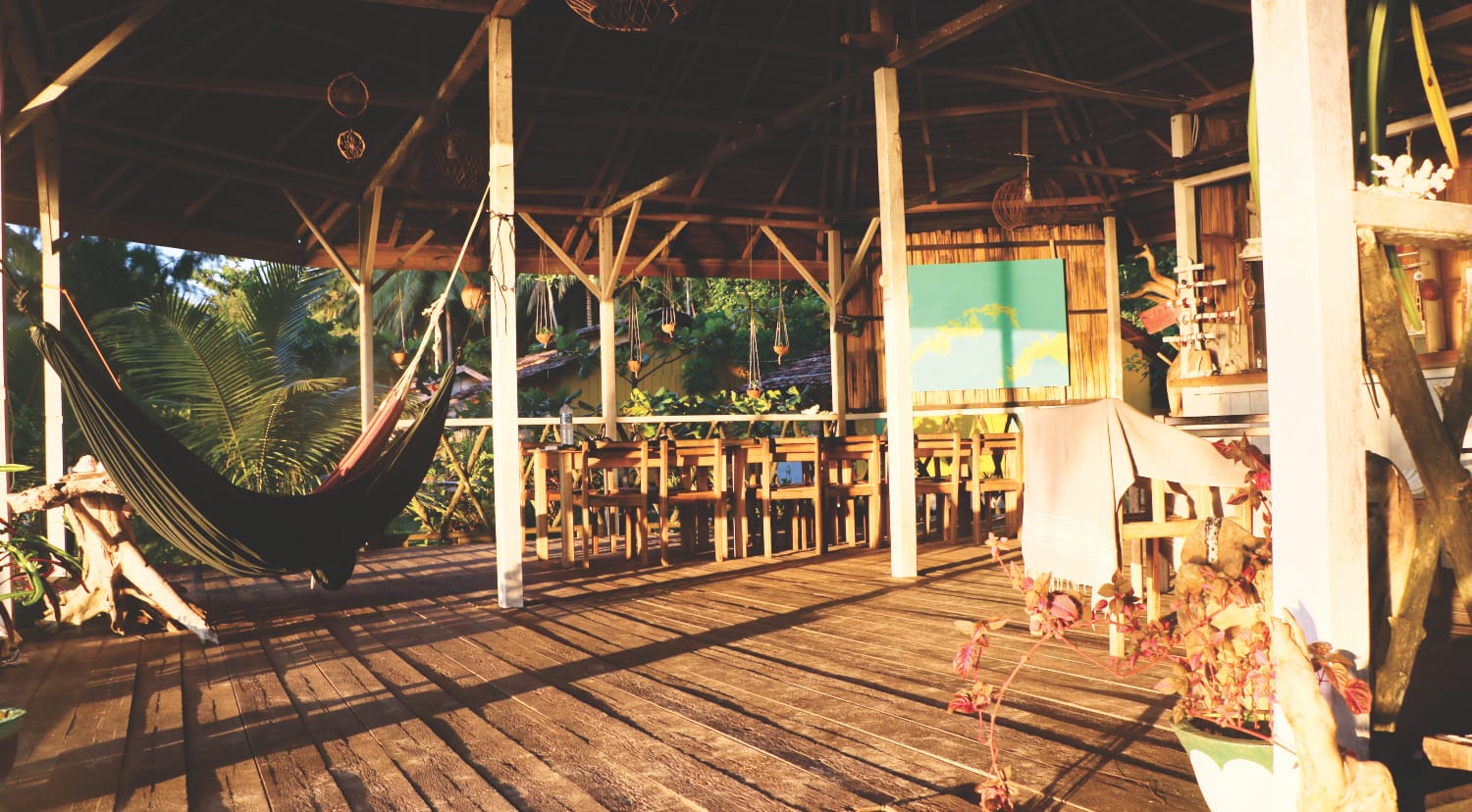 Sulawesi Unterkunft - Poki Poki - Bungalow am Strand - Togian Inseln