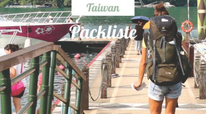 Taiwan Packliste -