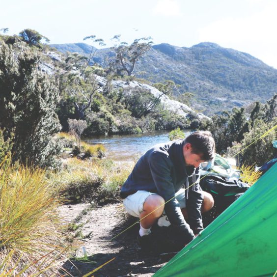 Packliste Tasmanien: Wandern und Zelten