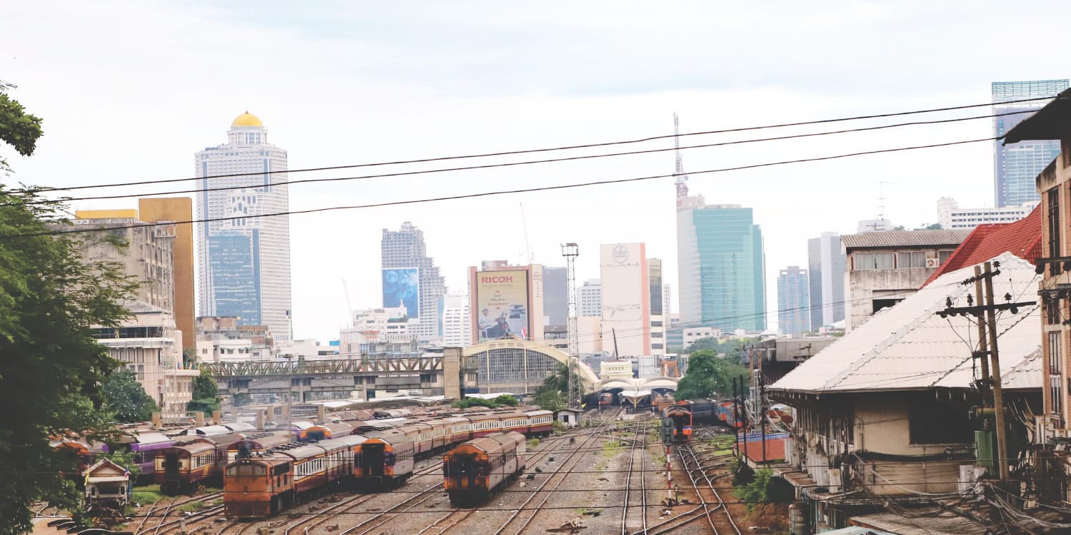 Thailand Fortbewegung: Zug Thailand Fortbewegung: Zug