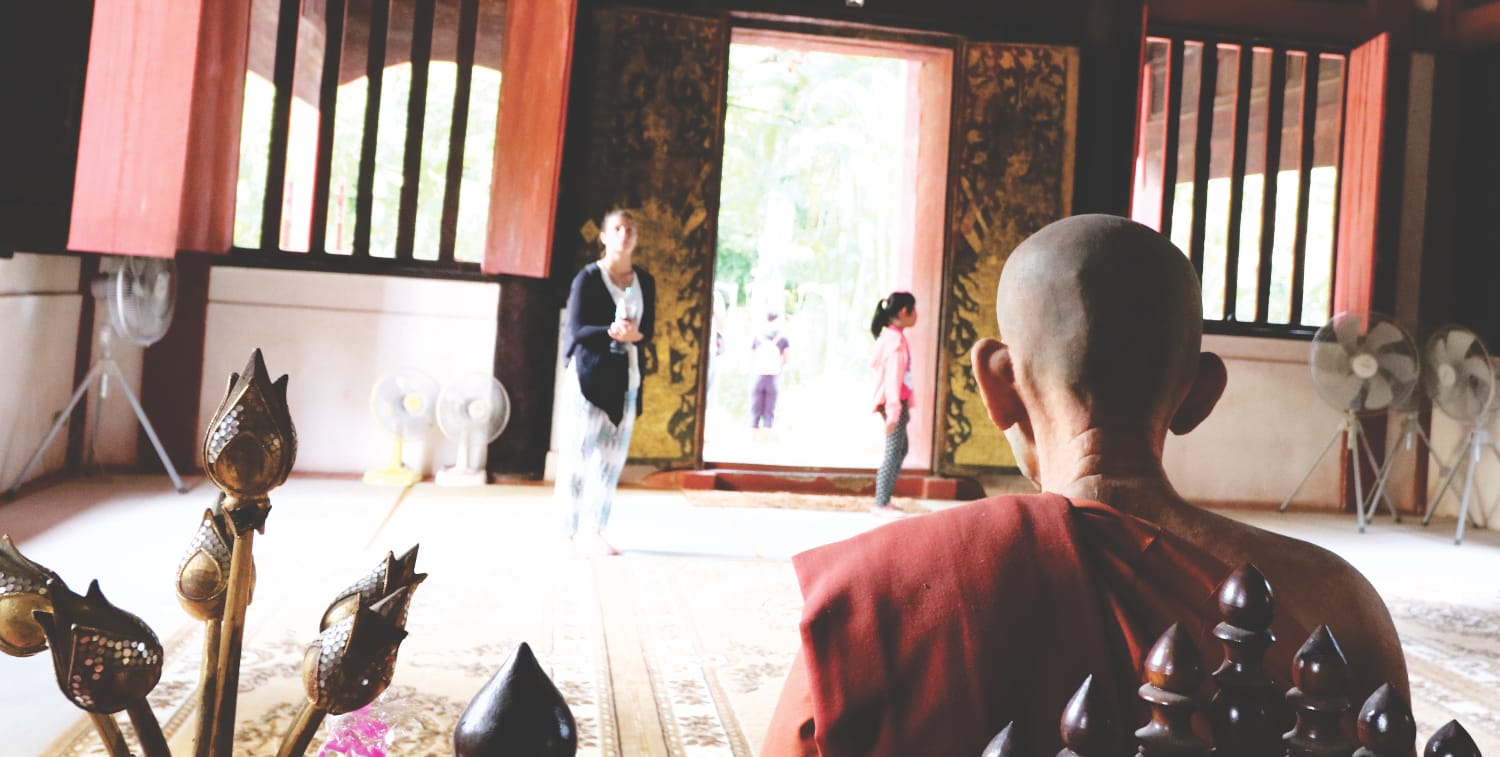 Packliste für Thailand Backpacking: Tempel