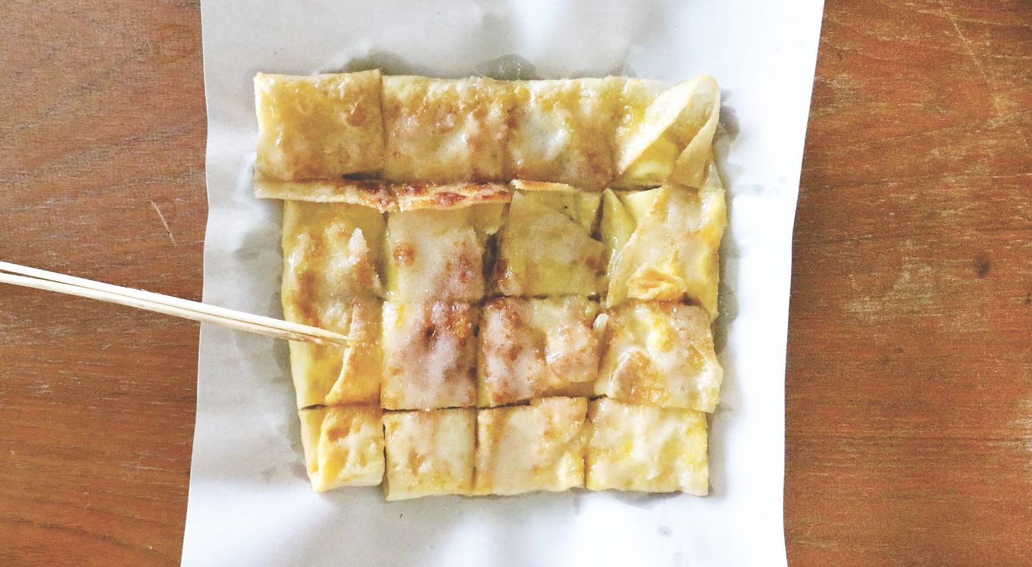 Thailand typisches Essen - Thai Pfannkuchen Thailand typisches Essen - Thai Pfannkuchen