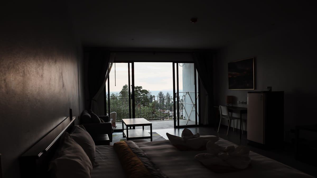 Thailand - Unterkunft auf Koh Lanta - Balkon